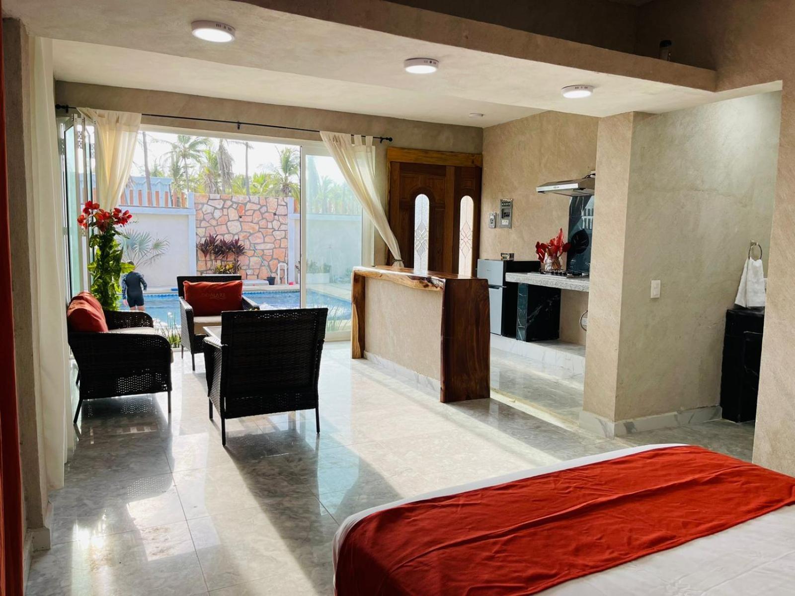 Villa Coco Mare Suite 1 Coyuca de Benitez Exteriör bild